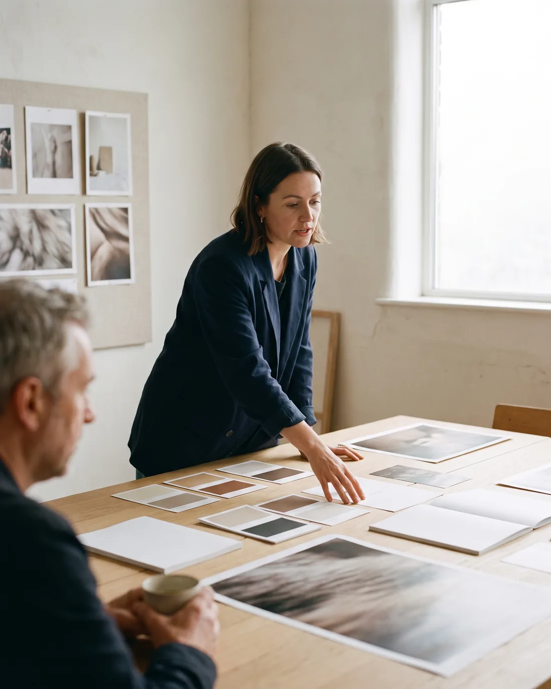 A fractional CMO at work in a Los Angeles business setting